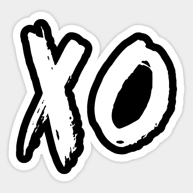 XO T-Shirt Sticker by cleverth